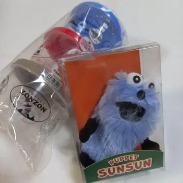 PUPPET SUNSUN 박스형 마스코트 보존 용기 팝업 스토어 미사용