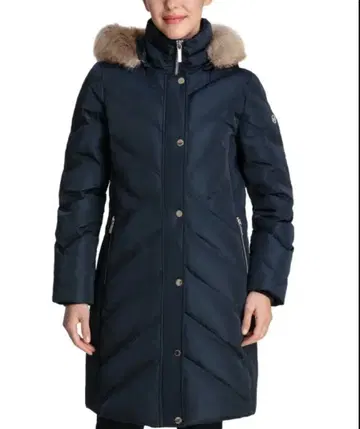 새상품 Micheal kor 마이클코어스 다운 코트 블랙