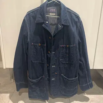 BLUE BLUE 다크 블루 데님 자켓