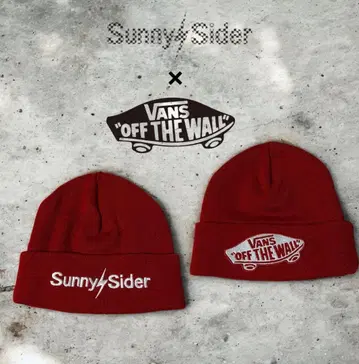 Sunny C Sider x Vans 콜라보 비니 니트 모자
