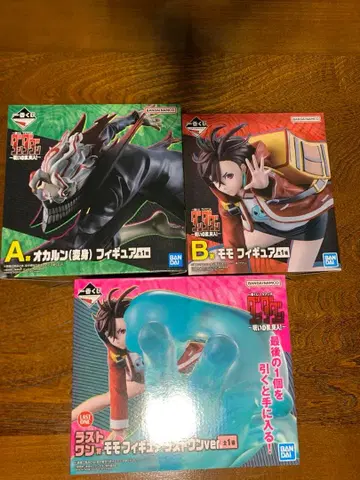 제일복권 단다단 피규어 모모 오카룬 타카쿠라 켄