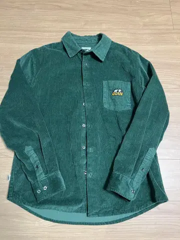 obey 코듀로이 긴팔 셔츠 L 사이즈