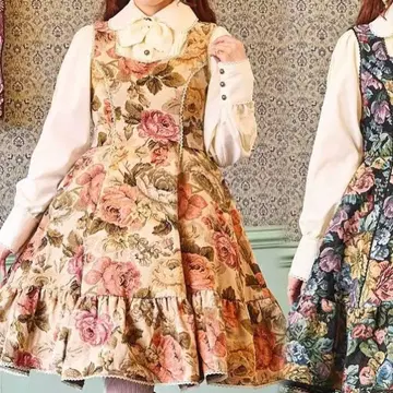 시마무라 쿠루미 노엘 드 메모와르 오버롤 스커트