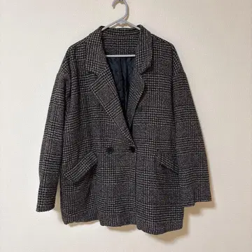 글렌체크 트위드 자켓 GRL