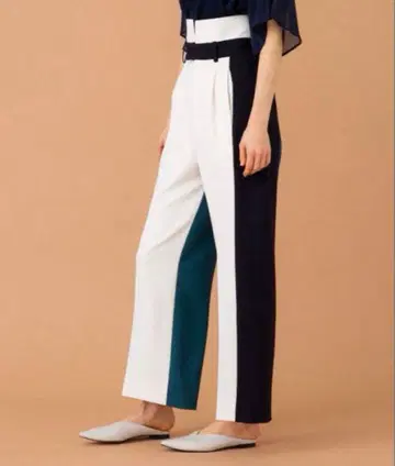 유나이티드 도쿄 바이컬러 와이드 팬츠