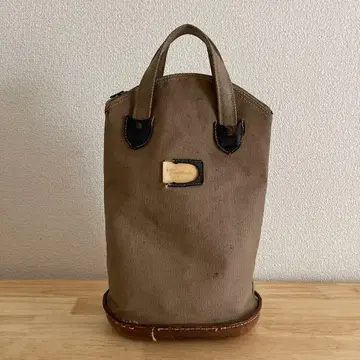 레어 50's 캔버스 백 빈티지