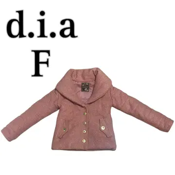 d.i.a 핑크 숄카라 자켓