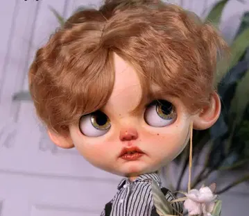 인형 가발 10인치 브라이스 숏 가발 브라운