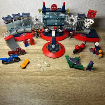 스파이더맨 76175 레고 세트 미니 피규어 일부 부족