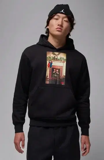 [ 새상품 ] 조던 점프맨 Chimney 플리스 풀오버 후드티
