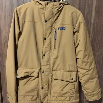 Patagonia 후드 부착 자켓 브라운