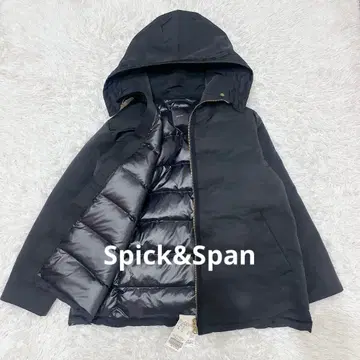 [ 새상품 ] Spick and Span 스탠드 후디 다운 드로 코드