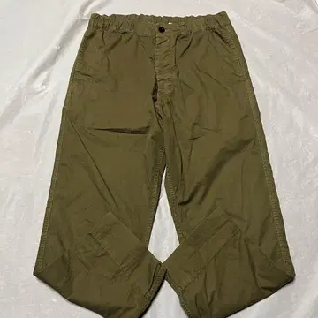 MHL 파인 코튼 이지 팬츠 카키