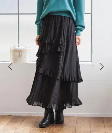 mysty woman 아지메 양귀비 플리츠 스커트