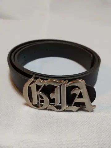 GIA 로고 블랙 벨트