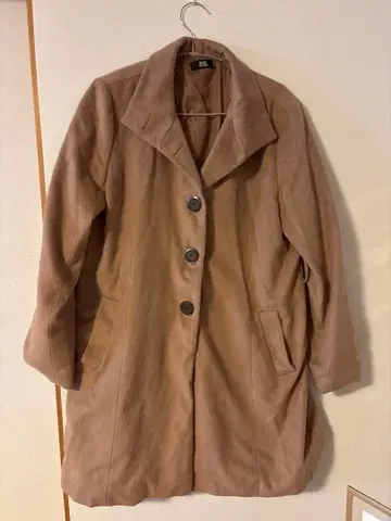 베이지 코트 3L 사이즈