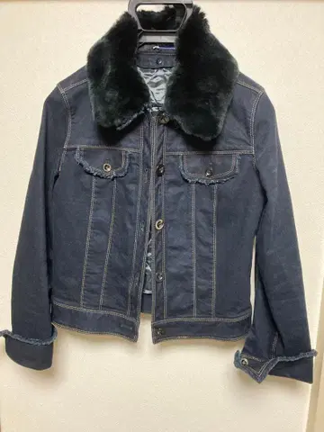 퍼 달린 데님 자켓 엠즈 그레이시 40