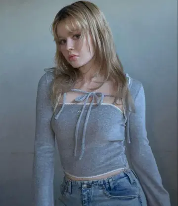 andmary Mila cardigan set 그레이