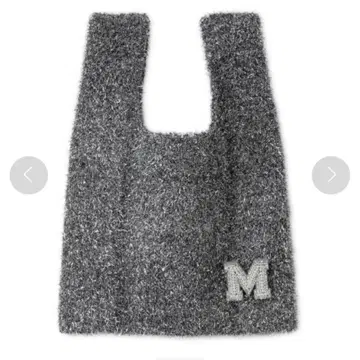 [ 새상품급 ] mila owen 라메 니트 백 토트백 비즈 배치 포함