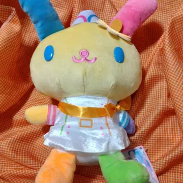 미사용 익명 배송 뽀요욘 에어포트 BIG 봉제 인형 우사하나 산리오