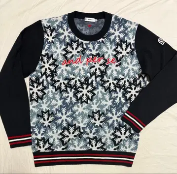 앤퍼시 골프 크루넥 스웨터 남성용 LL 사이즈