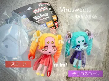 Virusweets 피규어 스콘 초코 스콘 가챠 캡슐 토이