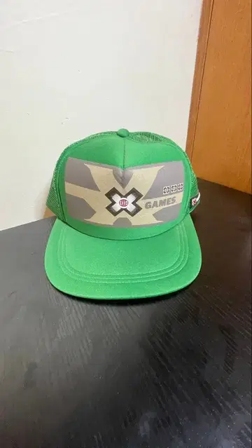 Xgames 메쉬 캡 그린 스트릿 스케이터