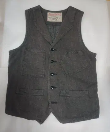 슈가케인 블랙 샴브레이 베스트 36