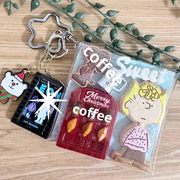 가챠 파우치 SNOOPY 샐리의 coffee time