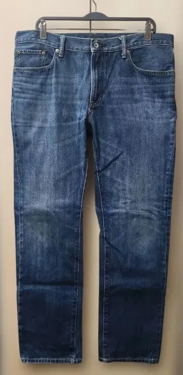 UNIQLO 다크 블루 스트레이트 데님 BIGSIZE