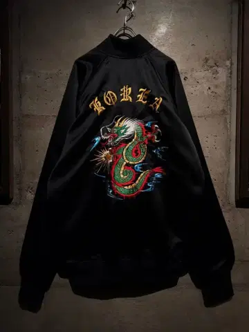 [ Caka ] 빈티지 코리안 재킷 수베니어 자켓