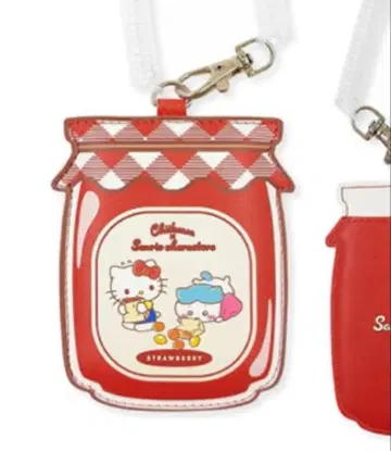 치이카와 산리오 패스 케이스 하치와레 키티