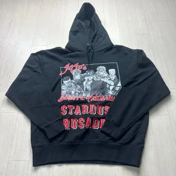 X-girl 죠죠 콜라보 SWEAT HOODIE 후드티