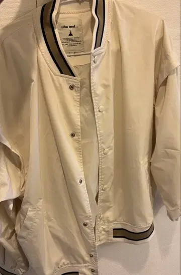 니코앤드 - 스타디움 자켓 M 화이트