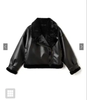 GRL 가죽 퍼 자켓