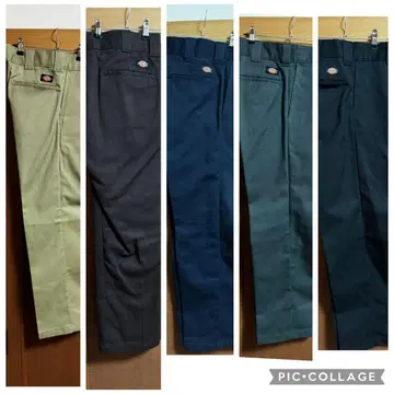 디키즈 873 슬림 스트레이트 워크 팬츠 5색 세트 874