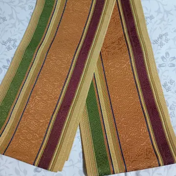 하카타 직물 반폭 꽃덩굴 무늬