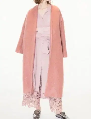 프레이 아이디 모헤어 롱 코트