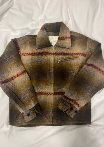 레어!! USA제 Melton 울 혼방 빈티지 자켓