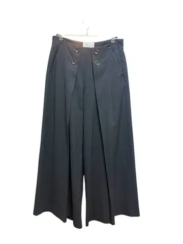 EZUMI 다크 네이비 와이드 팬츠