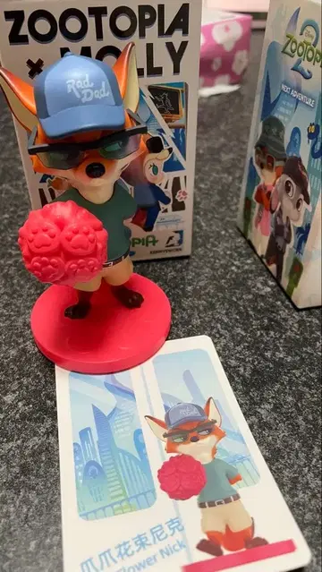 POPMART 주토피아 닉 와일드 피규어