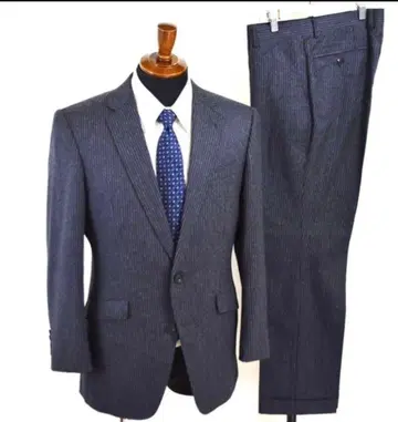 새상품급 정장 셀렉트 이태리제 L A6 다크 그레이 스트라이프 가을/겨울