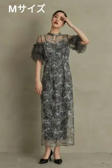 niana bflat 파티 드레스 포멀 스팽글 M 사이즈