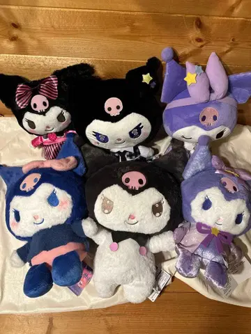 쿠로미 BIG 봉제 인형 묶음 판매 택 포함