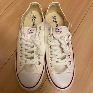 [ 새상품 미사용 ] CONVERSE 올스타 화이트 28cm