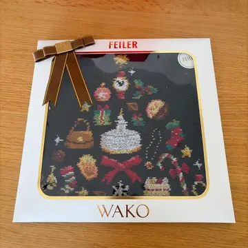 와코 FEILER 크리스마스 모티브 손수건