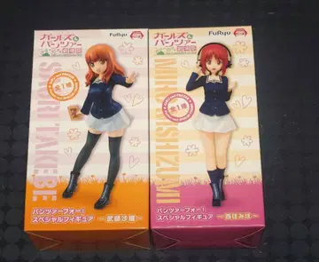 걸즈 & 판처 극장판 니시즈미 미호 타케베 사오리 피규어 미개봉