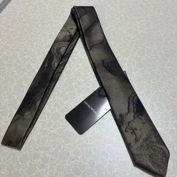 새상품 EMPORIO ARMANI 내로우 타이 넥타이 브론즈(6714)