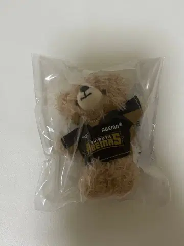 M리그 베어 봉제 인형 키링