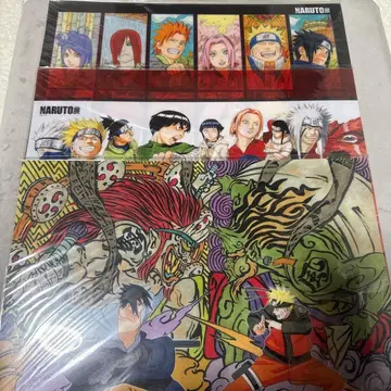 NARUTO 나루토전 한정판 클리어 포스터 A3 사이즈